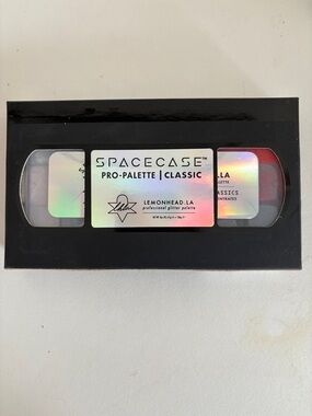 Spacecase Pro-Palette Classic Glitter Palette - Black